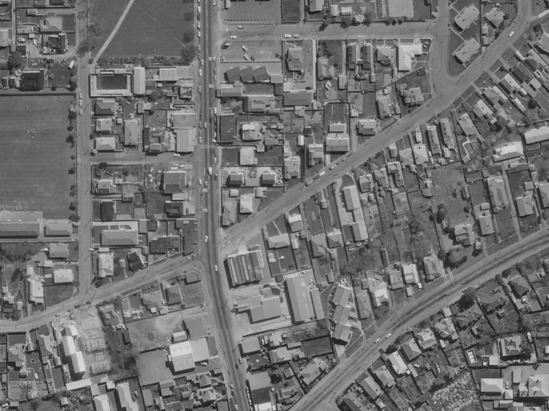 7 Vogel Street from the air, 1970-1974