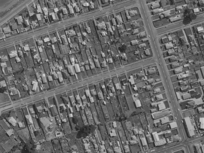 24a Blake Street from the air, 1970-1974
