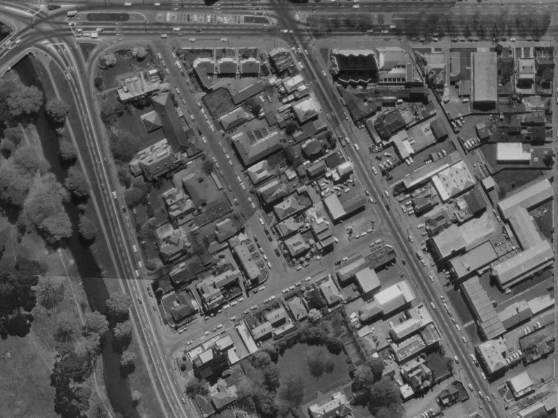 8 Dublin Street from the air, 1970-1974