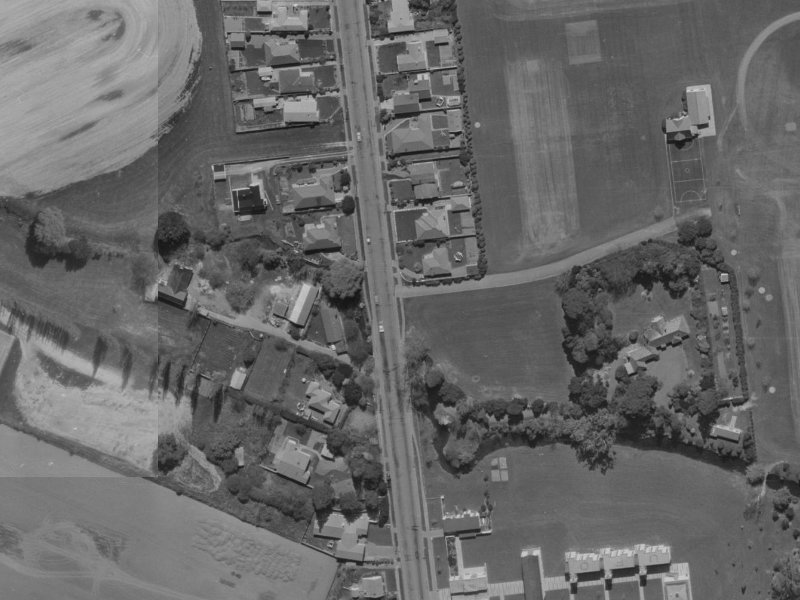 108 Waimairi Road from the air, 1970-1974