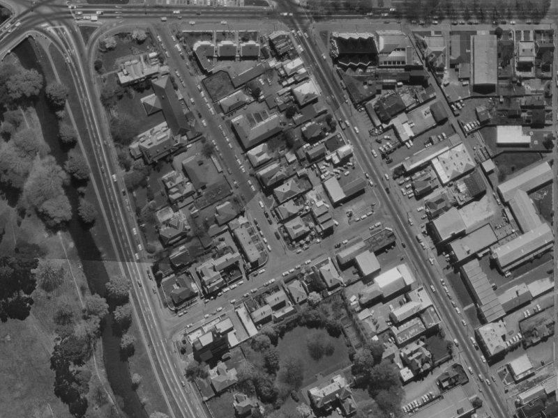 4 Dublin Street from the air, 1970-1974