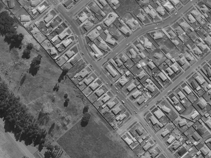 179 Shortland Street from the air, 1970-1974