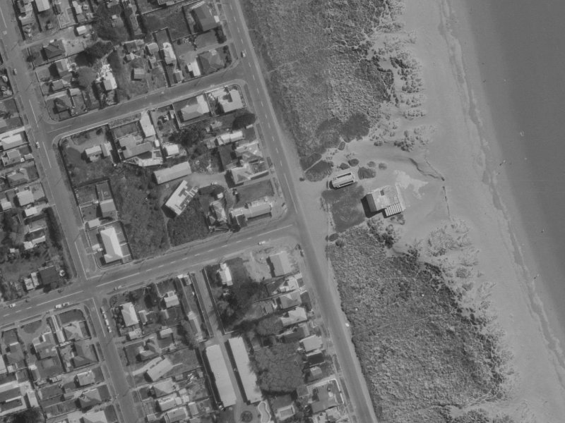 369 Marine Parade from the air, 1970-1974