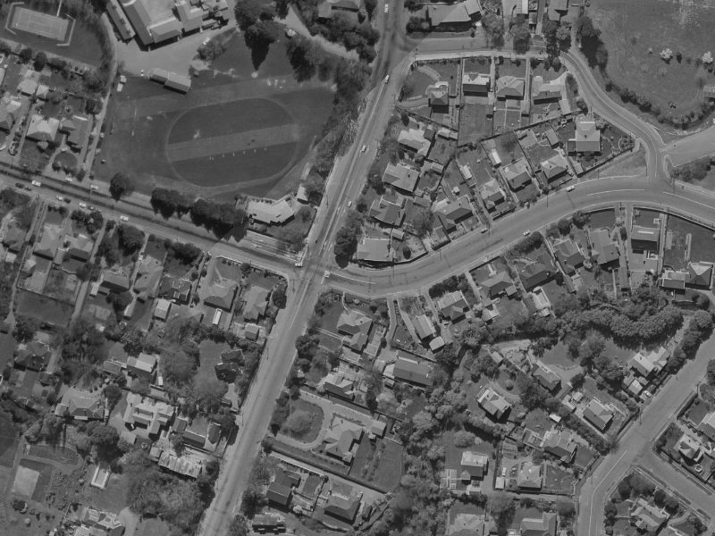 64 Kotare Street from the air, 1970-1974