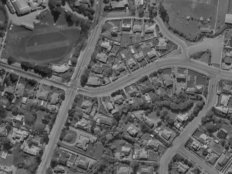 63 Kotare Street from the air, 1970-1974
