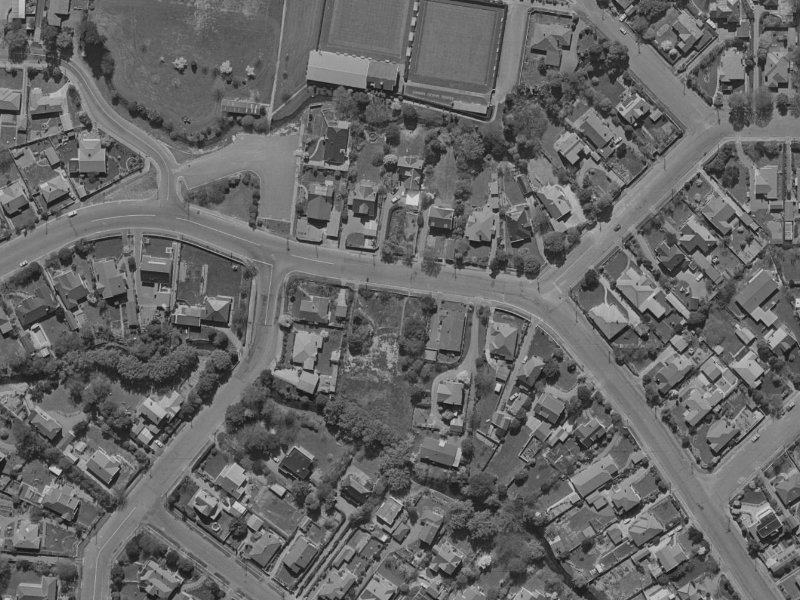 43 Kotare Street from the air, 1970-1974