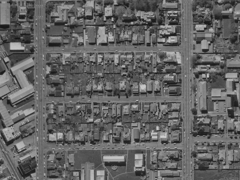 42-2 Beveridge Street from the air, 1970-1974