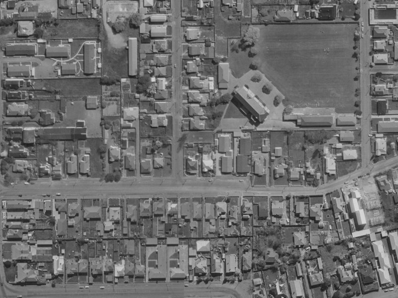 3 Perth Street from the air, 1970-1974
