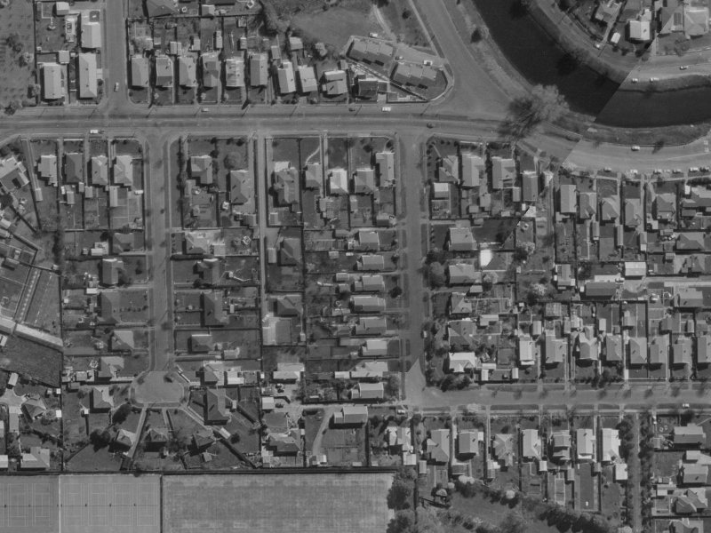 55 Lionel Street from the air, 1970-1974