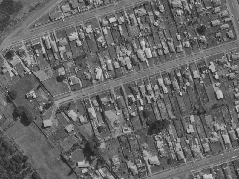 Blake Street from the air, 1970-1974