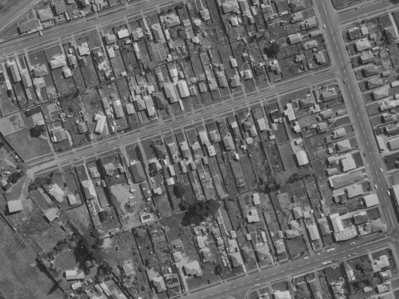 33 Blake Street from the air, 1970-1974