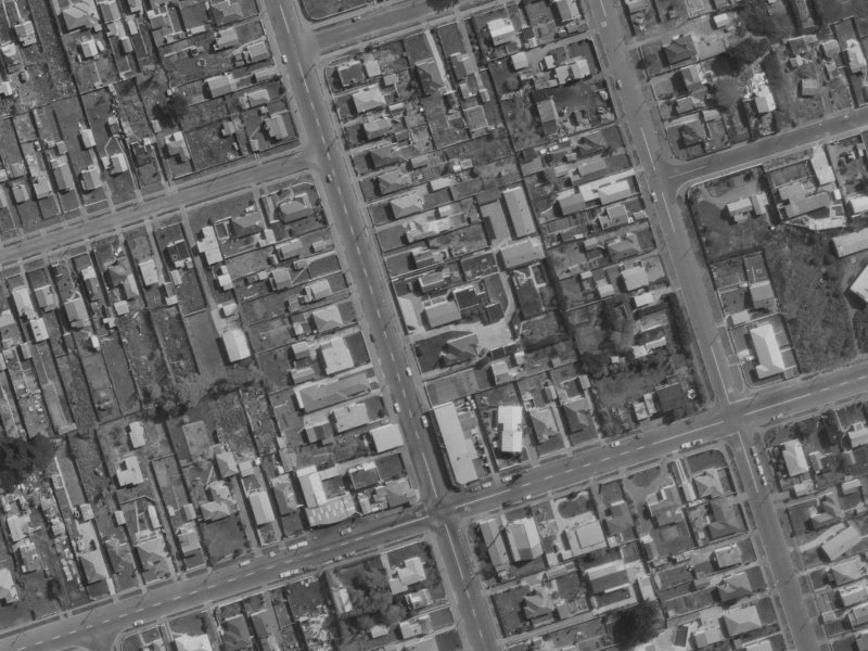 71 Estuary Road from the air, 1970-1974