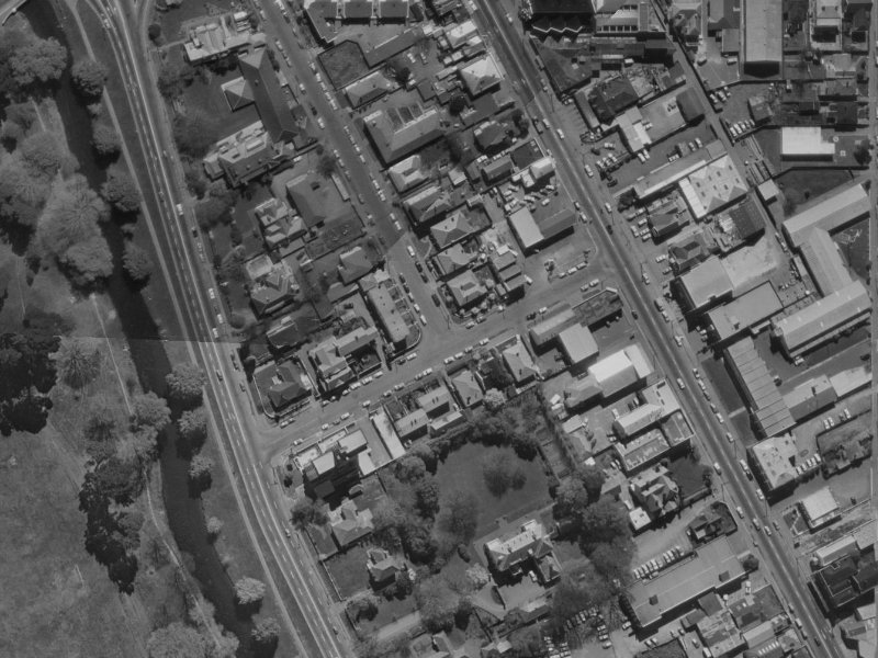 18 Dorset Street from the air, 1970-1974