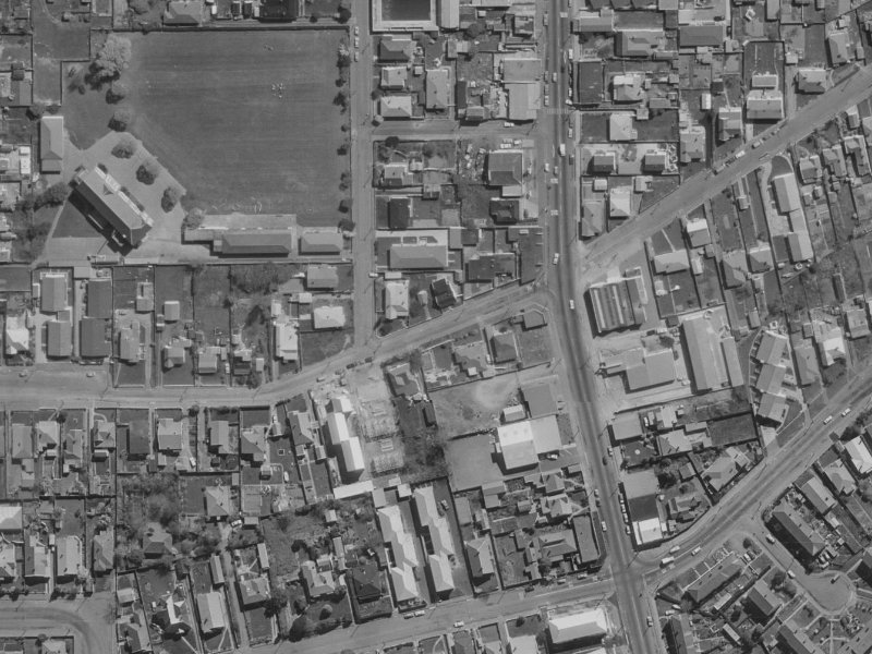 79 Alexandra Street from the air, 1970-1974