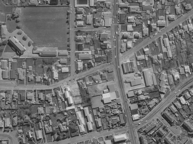 80 Alexandra Street from the air, 1970-1974