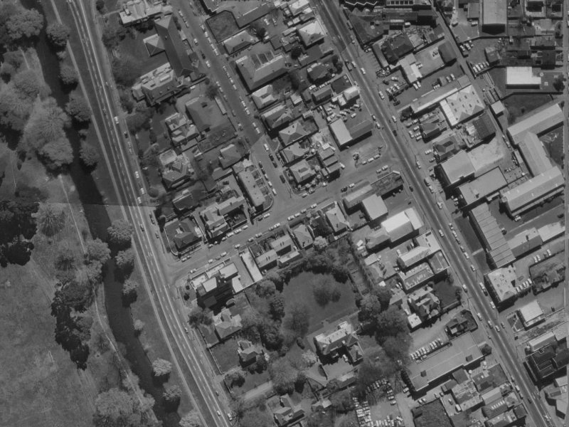 Dorset Street from the air, 1970-1974