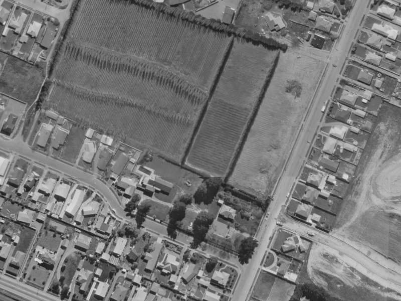 7 Ringwood Place from the air, 1970-1974