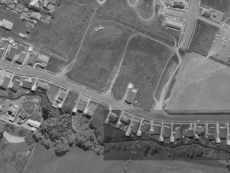2 Lodge Place from the air, 1970-1974