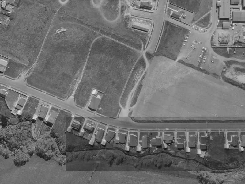 64 Solway Avenue from the air, 1970-1974