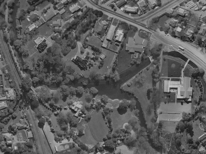 Fendall Lane from the air, 1970-1974