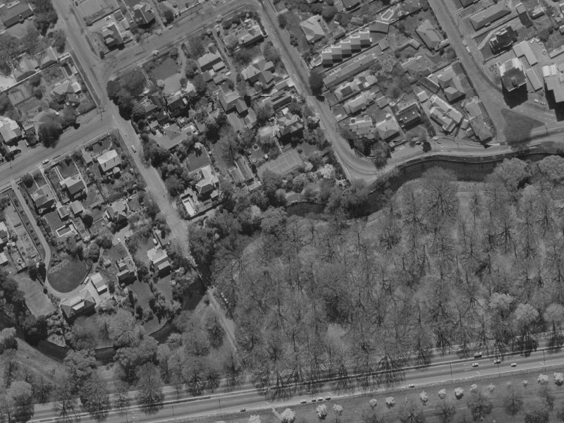 7C Rossall Street from the air, 1970-1974