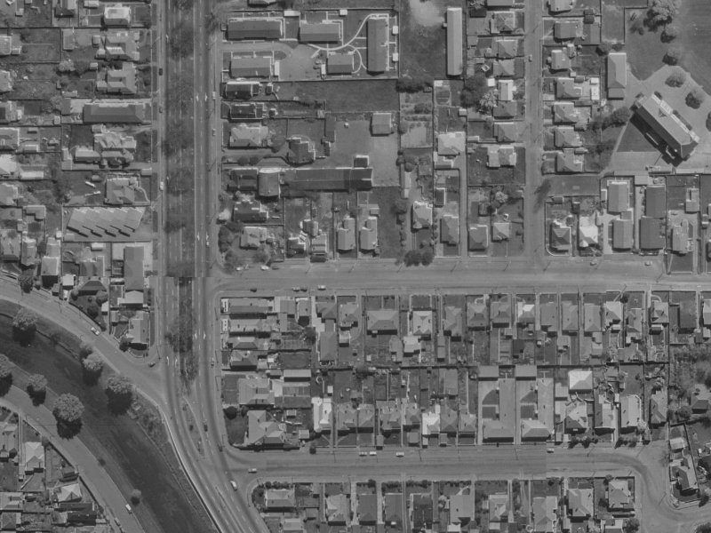 15 Alexandra Street from the air, 1970-1974