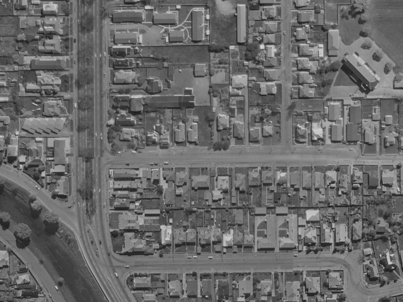 17 Alexandra Street from the air, 1970-1974