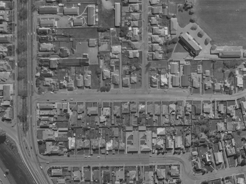 34-22 Alexandra Street from the air, 1970-1974