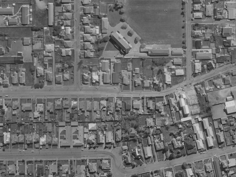 Alexandra Street from the air, 1970-1974