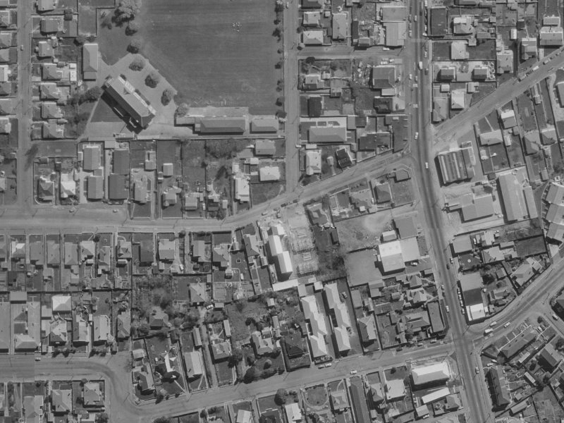 72 Alexandra Street from the air, 1970-1974