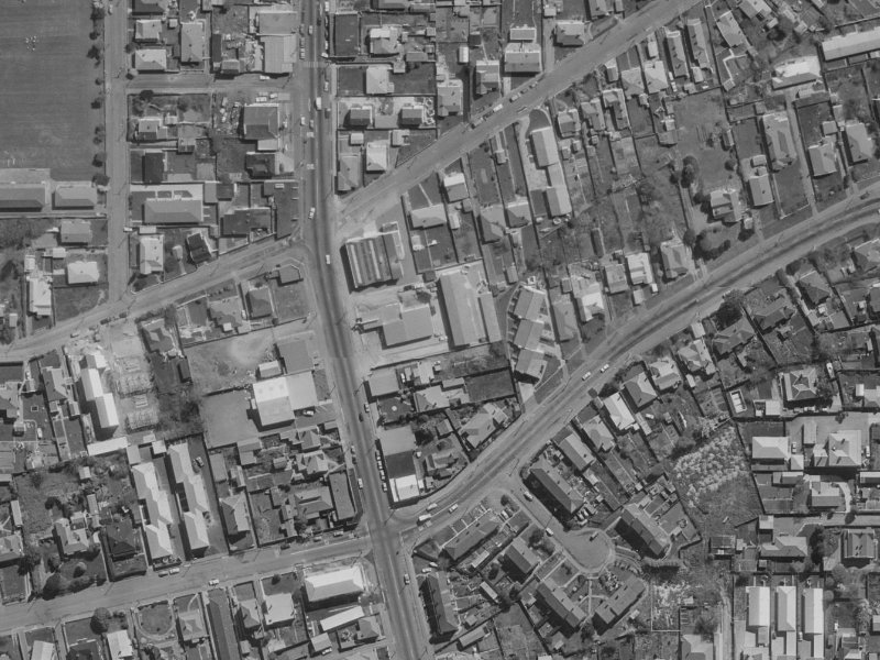 248 Stanmore Road from the air, 1970-1974