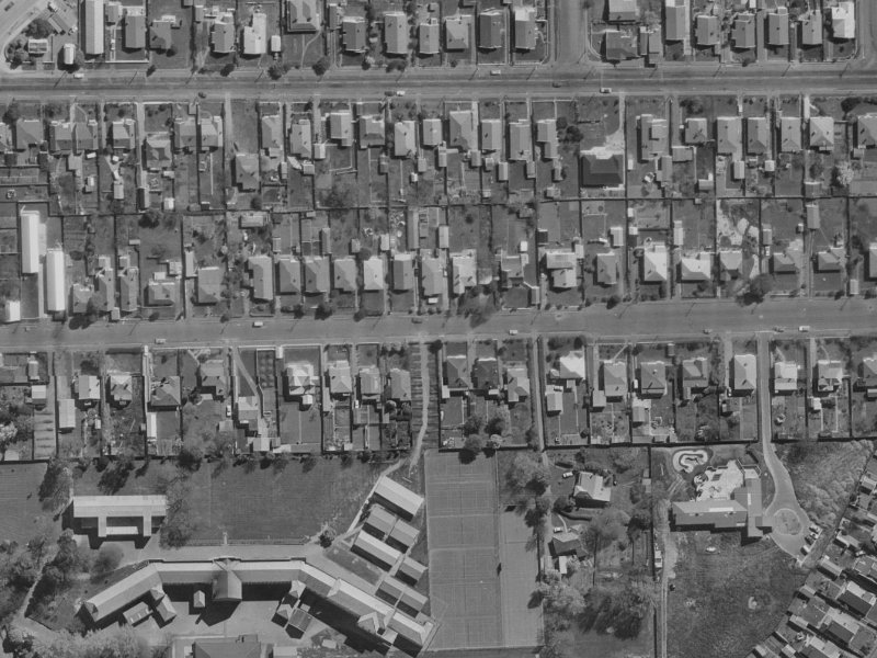 49 Cowlishaw Street from the air, 1970-1974