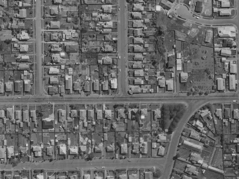 87 Cowlishaw Street from the air, 1970-1974