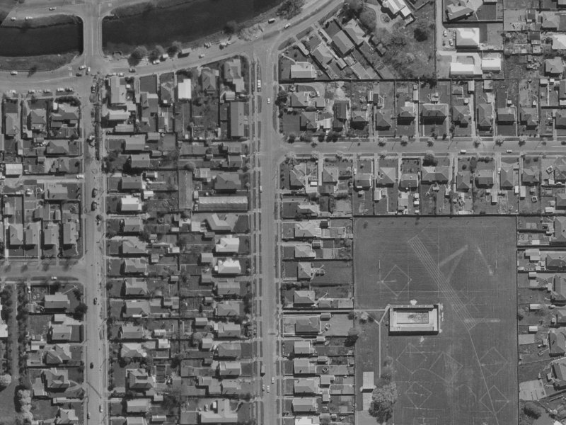 36 Ngarimu Street from the air, 1970-1974