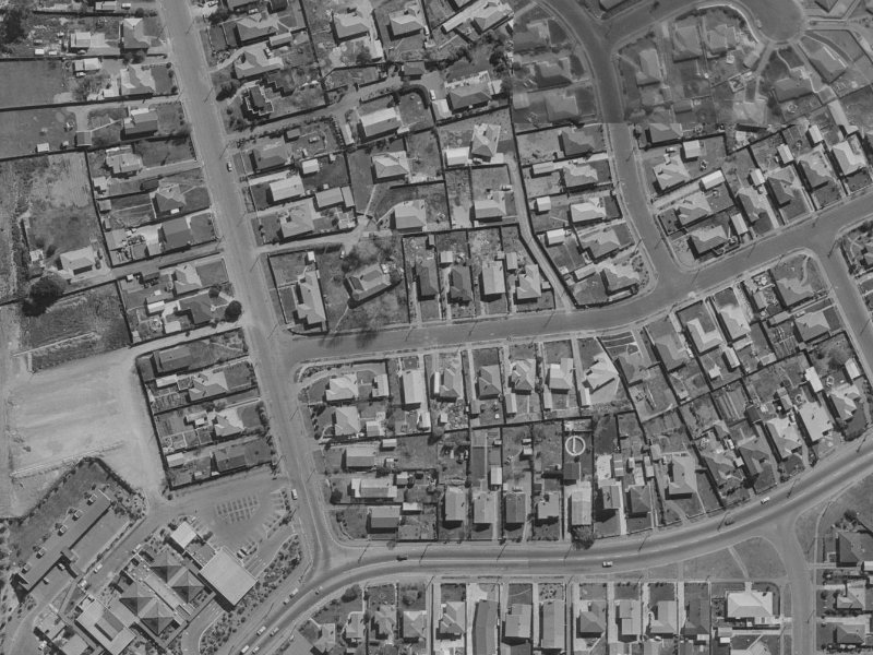 8 Vancouver Crescent from the air, 1970-1974