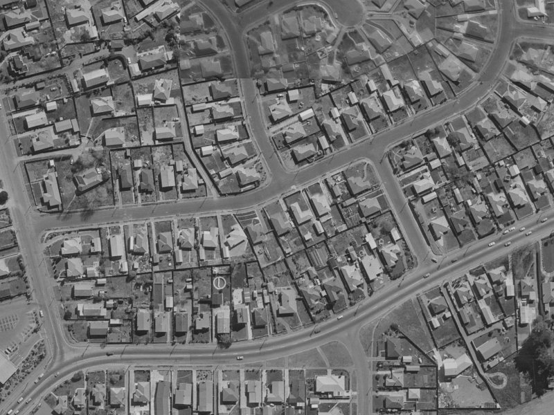 22 Vancouver Crescent from the air, 1970-1974