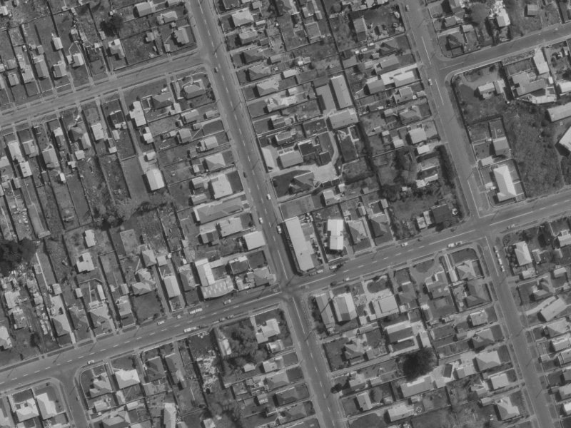 85 Estuary Road from the air, 1970-1974