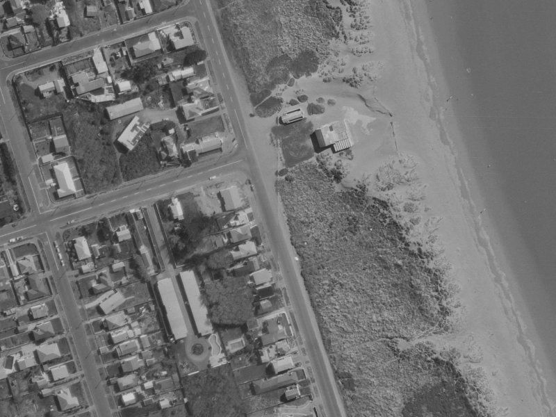 373 Marine Parade from the air, 1970-1974