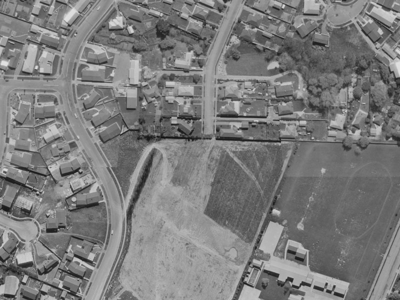31 Balrudry Street from the air, 1970-1974