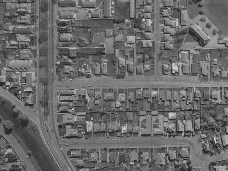 20 Alexandra Street from the air, 1970-1974