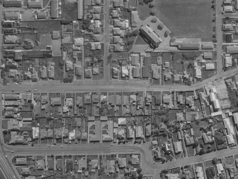 40 Alexandra Street from the air, 1970-1974