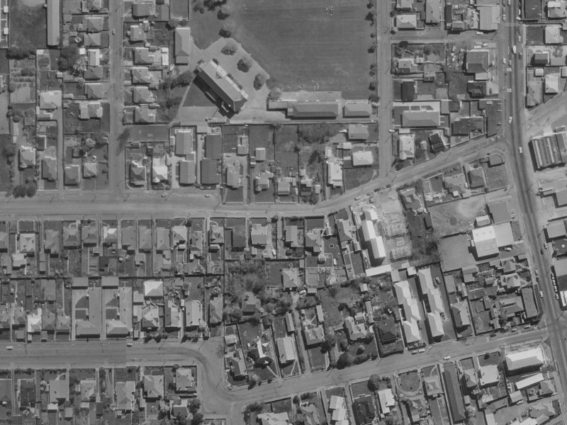 57 Alexandra Street from the air, 1970-1974