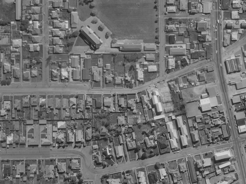 64E Alexandra Street from the air, 1970-1974