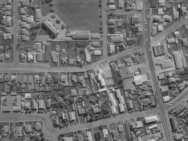 68 Alexandra Street from the air, 1970-1974