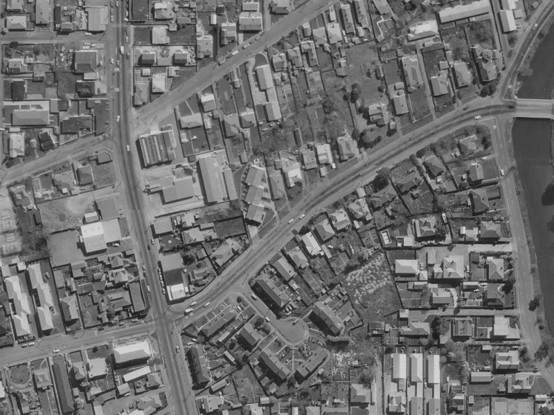 23 Swanns Road from the air, 1970-1974