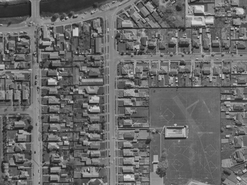 34 Ngarimu Street from the air, 1970-1974