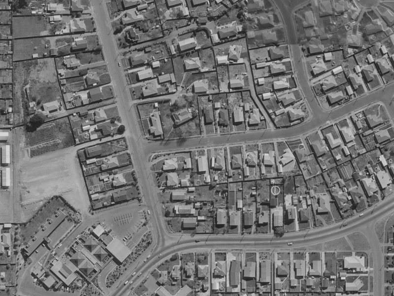 3-19 Vancouver Crescent from the air, 1970-1974