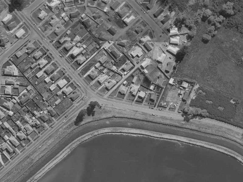 413 Breezes Road from the air, 1970-1974