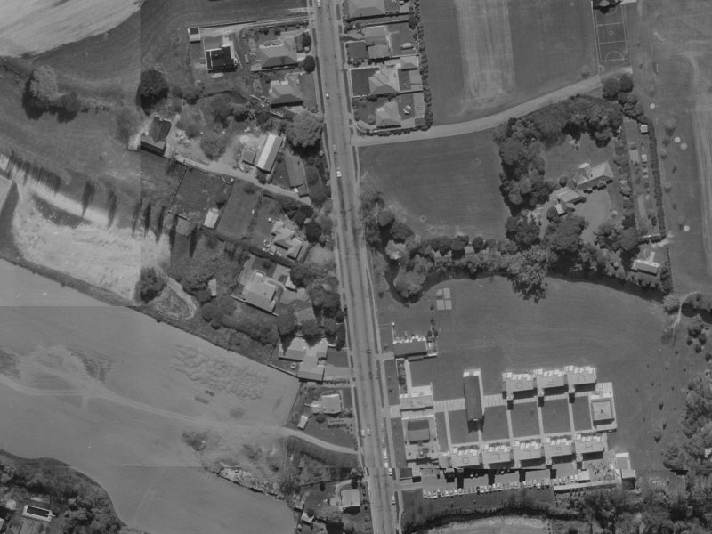 105 Waimairi Road from the air, 1970-1974