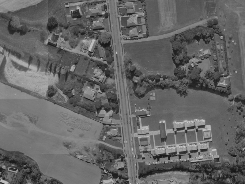 107 Waimairi Road from the air, 1970-1974